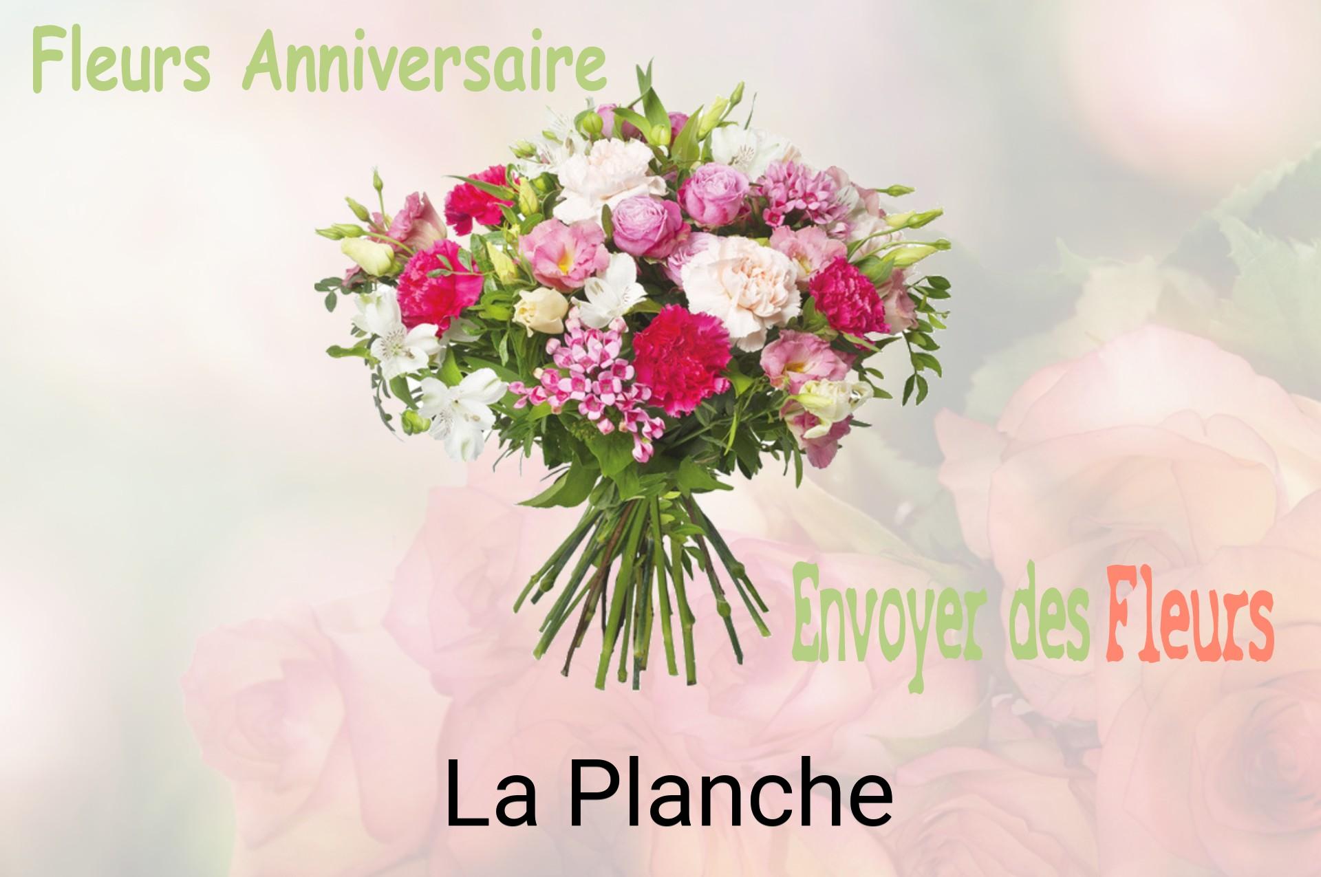 Bouquet de fleurs d’anniversaire livré à La Planche